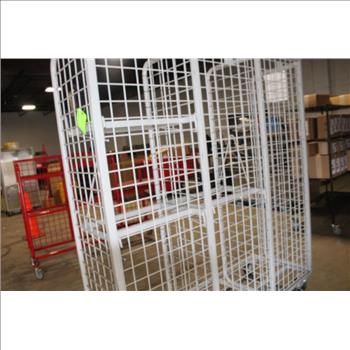 Gear Grid Rolling Utility Rack