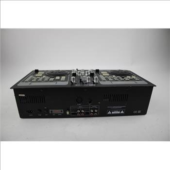 Gem Sound CDM-150 Dual Deck CD Player DJ Mixer