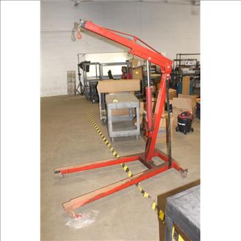 General Manufacture Corp 6 Ton Long Ram Engine Hoist