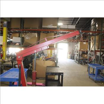 General Manufacture Corp 6 Ton Long Ram Engine Hoist