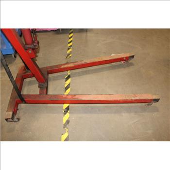 General Manufacture Corp 6 Ton Long Ram Engine Hoist