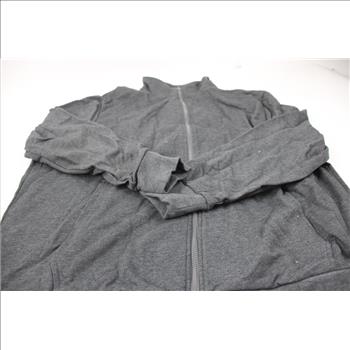 Generic Grey Wool Zipper Jacket