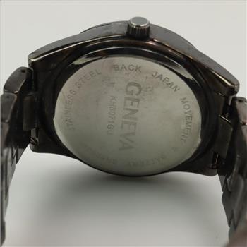 Geneva Stainless Steel Watch