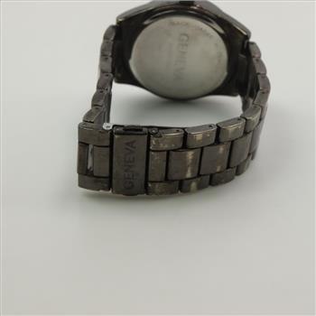 Geneva Stainless Steel Watch