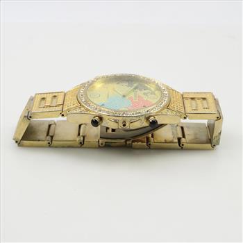 Geneva Stainless Steel Watch