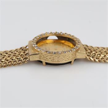 Geneve 10kt Gold Band Classic Watch
