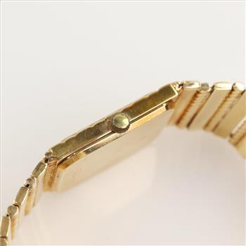 Geneve Bracelet Dress 14kt Gold Watch - Evaluated By Our Certified Gemologist-AGS/GIA