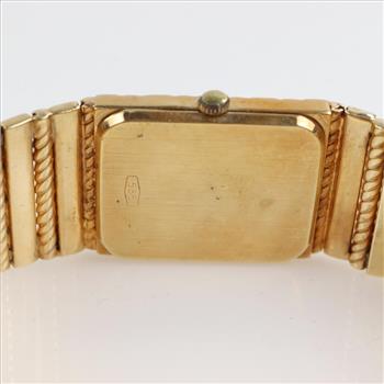 Geneve Bracelet Dress 14kt Gold Watch - Evaluated By Our Certified Gemologist-AGS/GIA