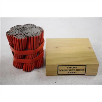 Genuine Golden Gate Bridge Cable