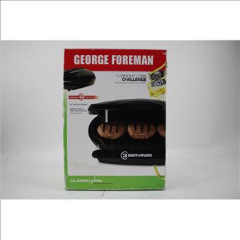George Foreman 3-Serving Grill, Delta Hardwood Meat Smoker, Copper Crisper, 3 Pieces