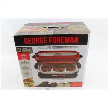 George Foreman Evolve Panini & Waffle Grill System