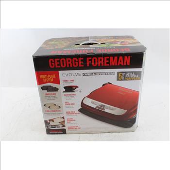 George Foreman Evolve Panini & Waffle Grill System