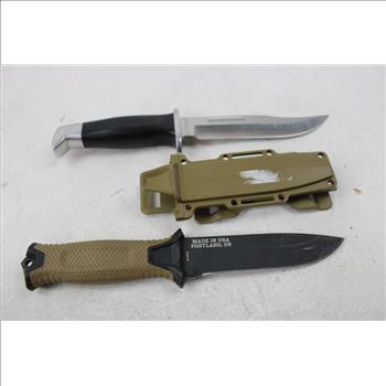 Gerber And Other Knives, 2 Pieces