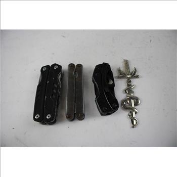 Gerber And Other Knives, 4 Pieces