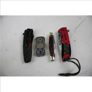 Gerber, Buck, Kobalt And Other Knives, 9 Pieces
