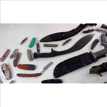 Gerber Folding Pocket Knife And More, 10+ Pieces