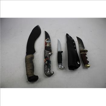 Gerber, Kershaw, SOG Safari And Other Knives, 12 Pieces