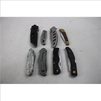 Gerber, Kershaw, SOG Safari And Other Knives, 12 Pieces