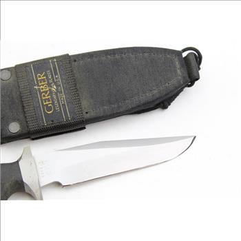 Gerber LMF 052383 Fixed Blade Knife And Sheath