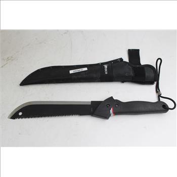 Gerber Machete Knife In Sheath
