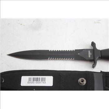 Gerber Mark II Fixed Blade Knife And Sheath