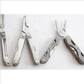 Gerber Mini Suspension, Leatherman Micra Multi-Tools:4 Items