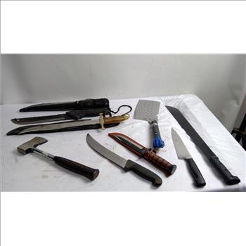 Gerber, MTech, And Other Knives/Blades, 8 Pieces