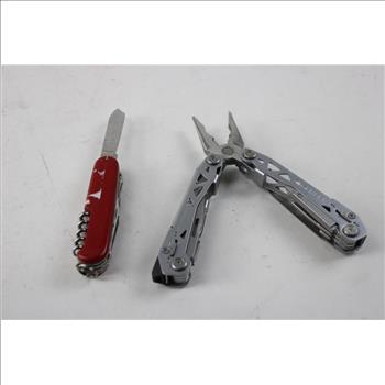 Gerber Multi-tool, Swiss Gear Multi-tool, 2 Pieces