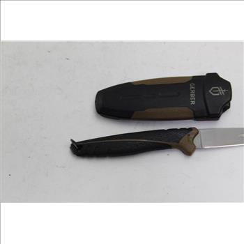 Gerber Myth Compact Fixed Blade Knife with Sharpener/Sheath