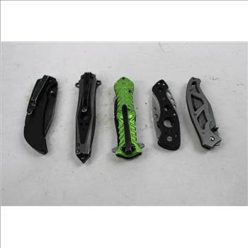 Gerber, SOG, Husky, And Other Knives, 13 Pieces