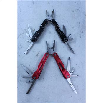 Gerber, Urban Gear, & Uline Assorted Multi-tools; 4 Pieces