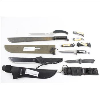 Gerber, USMC MK2 And More.  9 Pieces