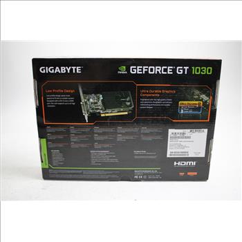 Gigabyte GEForce GT 1030 Low Profile 2G Nvidia Pascal Graphic Card