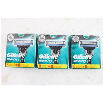 Gilette Blades, 3 Pieces