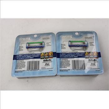 Gillette Fusion 5 ProGlide 4 Pack Cartridges, 2 Pieces
