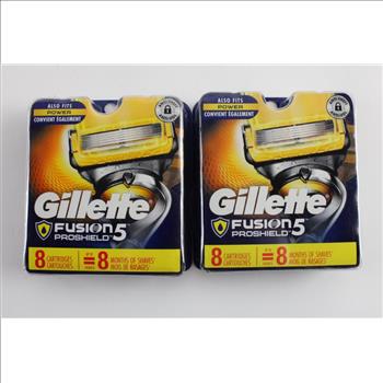 Gillette Fusion 5 Proshield Razor Cartridge 8-Packs, 2 Pieces