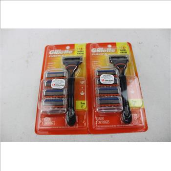 Gillette Fusion 5 Razor With 5 Cartridges