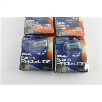 Gillette Fusion ProGlide And ProGlide Power 8-Pack Razor Cartridges, 4 Pieces