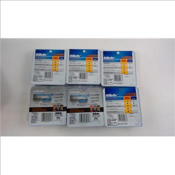 Gillette Fusion Proglide Cartridges, 6 Packs