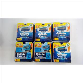 Gillette Fusion Proglide Cartridges, 6 Packs