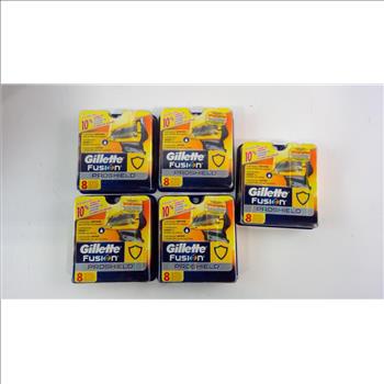 Gillette Fusion Proshield Cartridge, 5 Packs