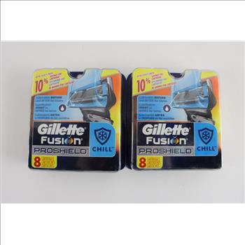 Gillette Fusion Proshield Chill 8 Cartridges, 2 Packs