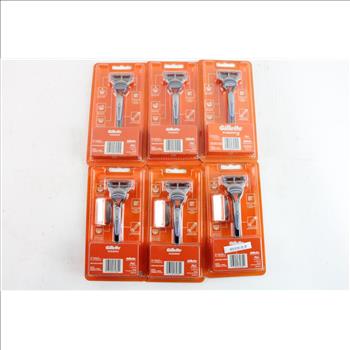 Gillette Fusion5 Razors, 6 Pieces