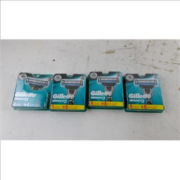 Gillette Mach 3 Razor Packs 4 Pieces