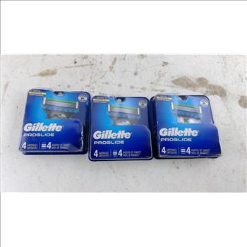 Gillette Proglide Razor Packs 3 Pieces