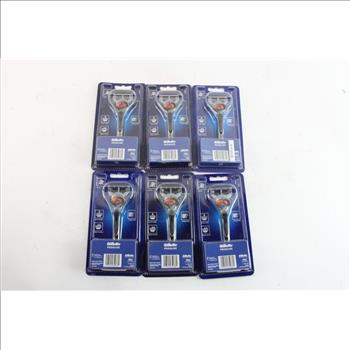 Gillette Proglide Razors, 6 Pieces