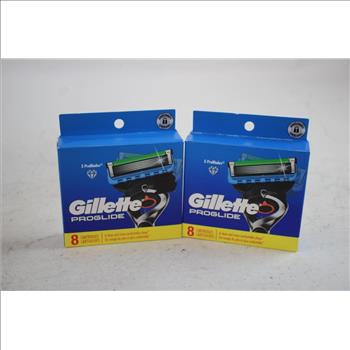 Gillette Proglide Razors And Cartridges, 4 Pieces