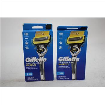 Gillette Proglide Shield Razors And Cartridges, 4 Pieces