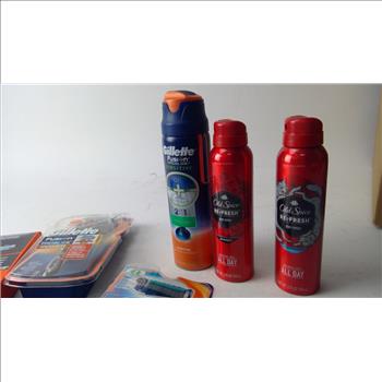 Gillette Razor, Old Spice Body Spray And More, 6+ Pieces