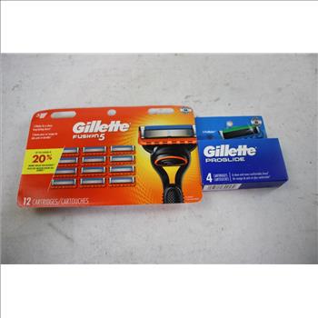 Gillette Razors And Cartridges, 4 Pieces